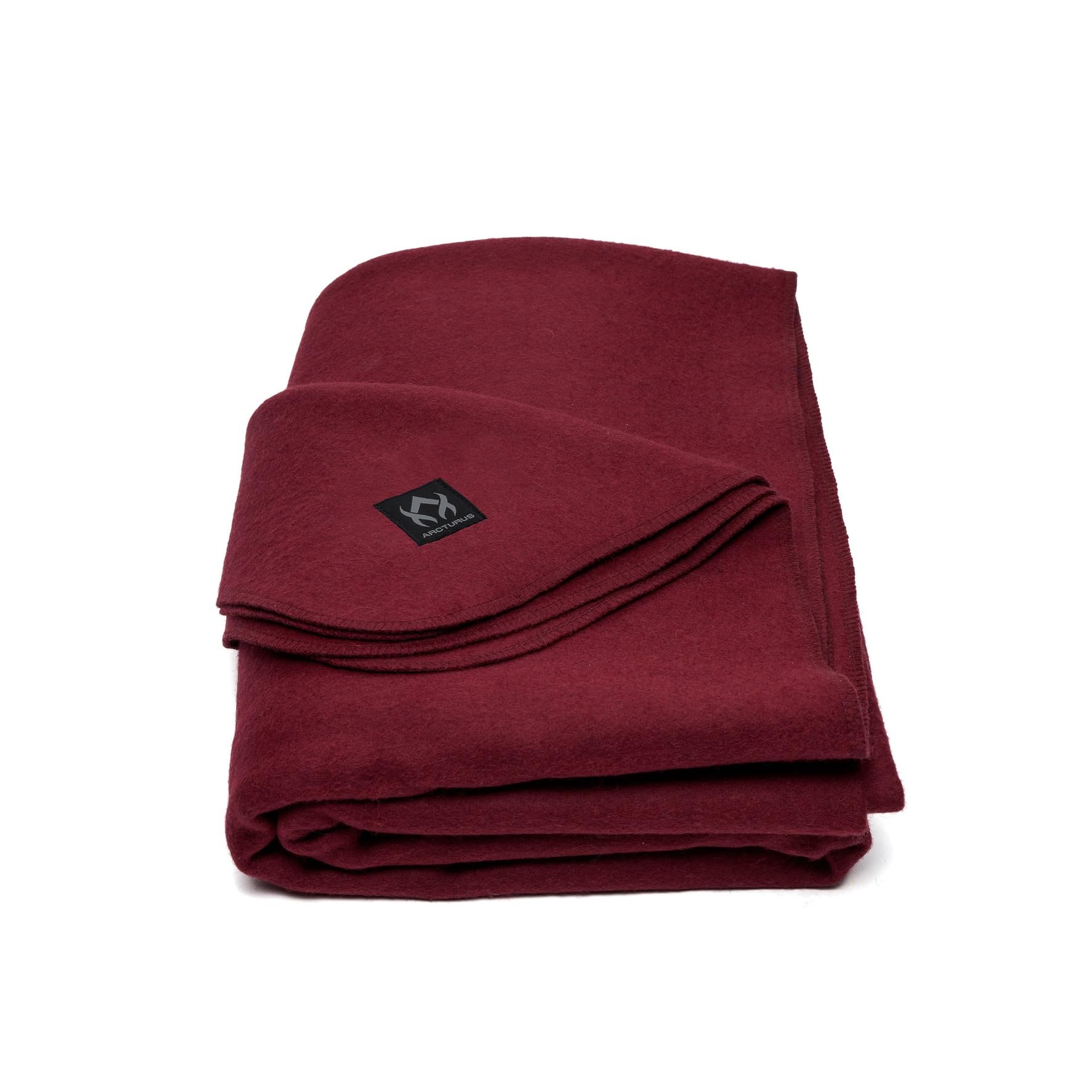 Arcturus Military Wool Blanket - Warm, Thick, Washable - Great for Outdoors, Camping, Stadium Blanket, Picnics, Travel - Car & Bushcraft Survival Kits