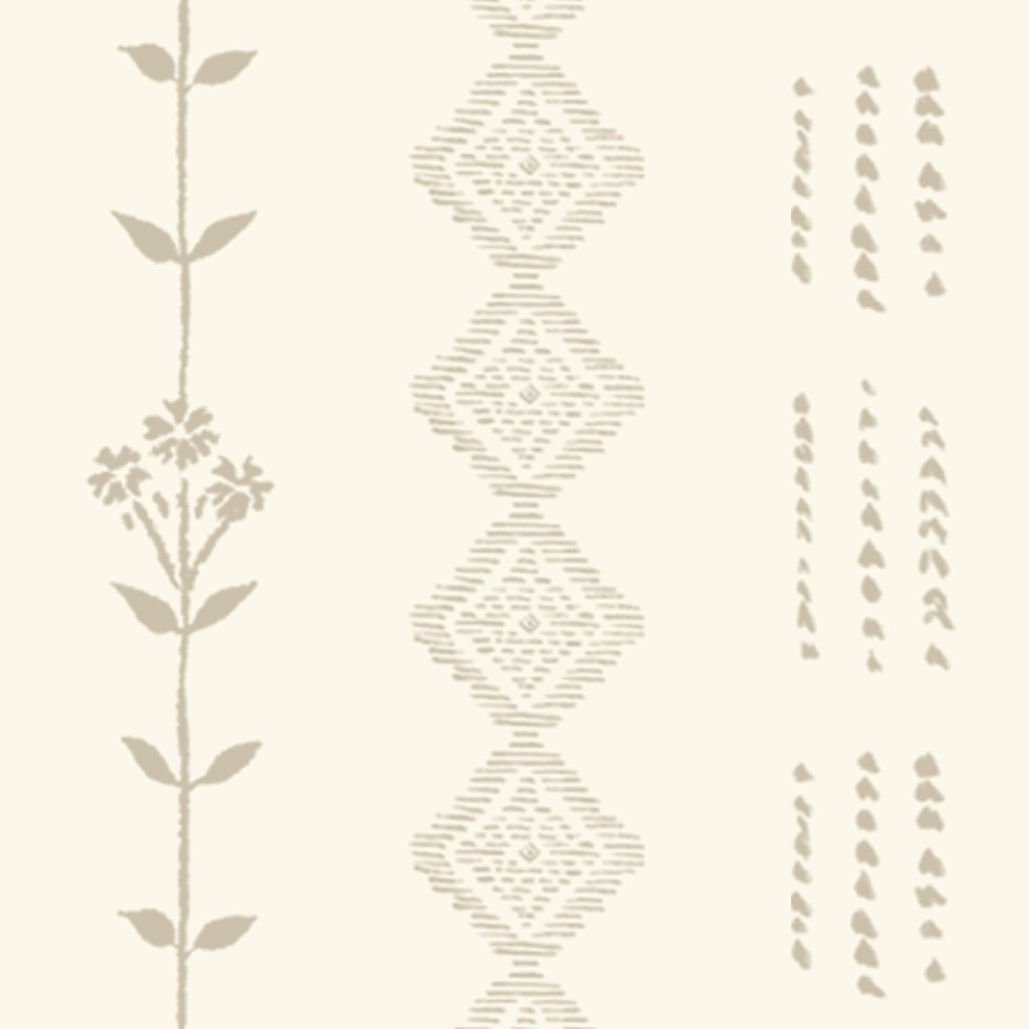 Neutral Farmhouse Curtains for Living Room 84 Inches Long,Taupe Cream Boho Light Filtering Sheer Patterned Modern Beautiful Linen Curtains with Floral Pattern Design Dining Room 84 Length 2 Panels Set