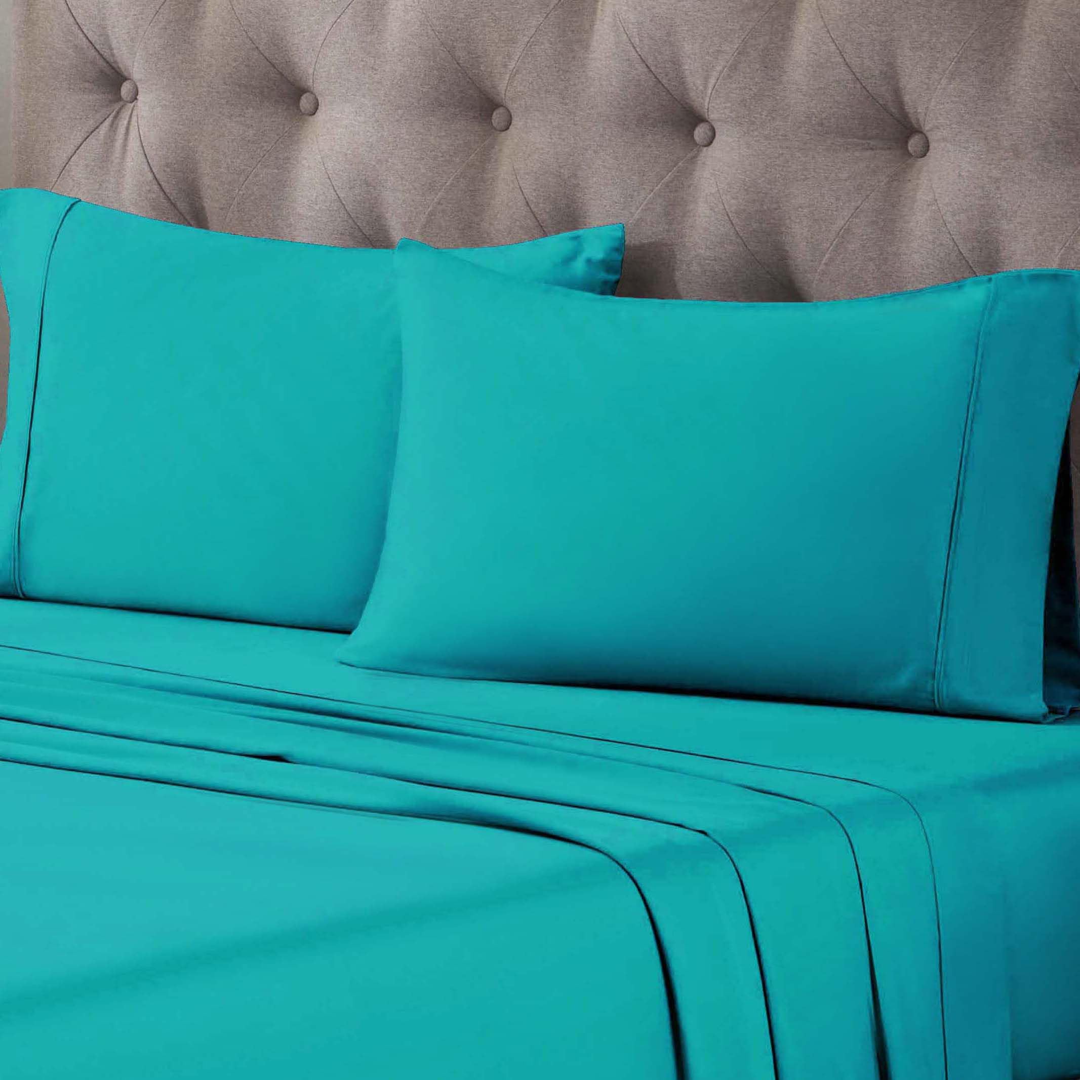 Superior Egyptian Cotton 300 Thread Count Pillowcases, Pillow Cases, Modern, Solid Classic Pillow Case Cover, Ultra-Soft Comfort Basics, Bedding Essentials, Bed Accents, Set of 2, Standard, Coral
