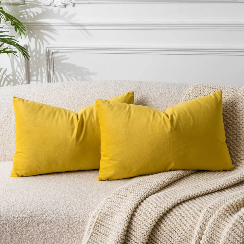 JUSPURBET Decorative Pillow Covers Set of 2 Velvet Throw Pillow Covers for Couch Sofa Bed Soft Cushion Covers Cases with Hidden Zipper for Living Room Home Decor 24x24 inch,Coral