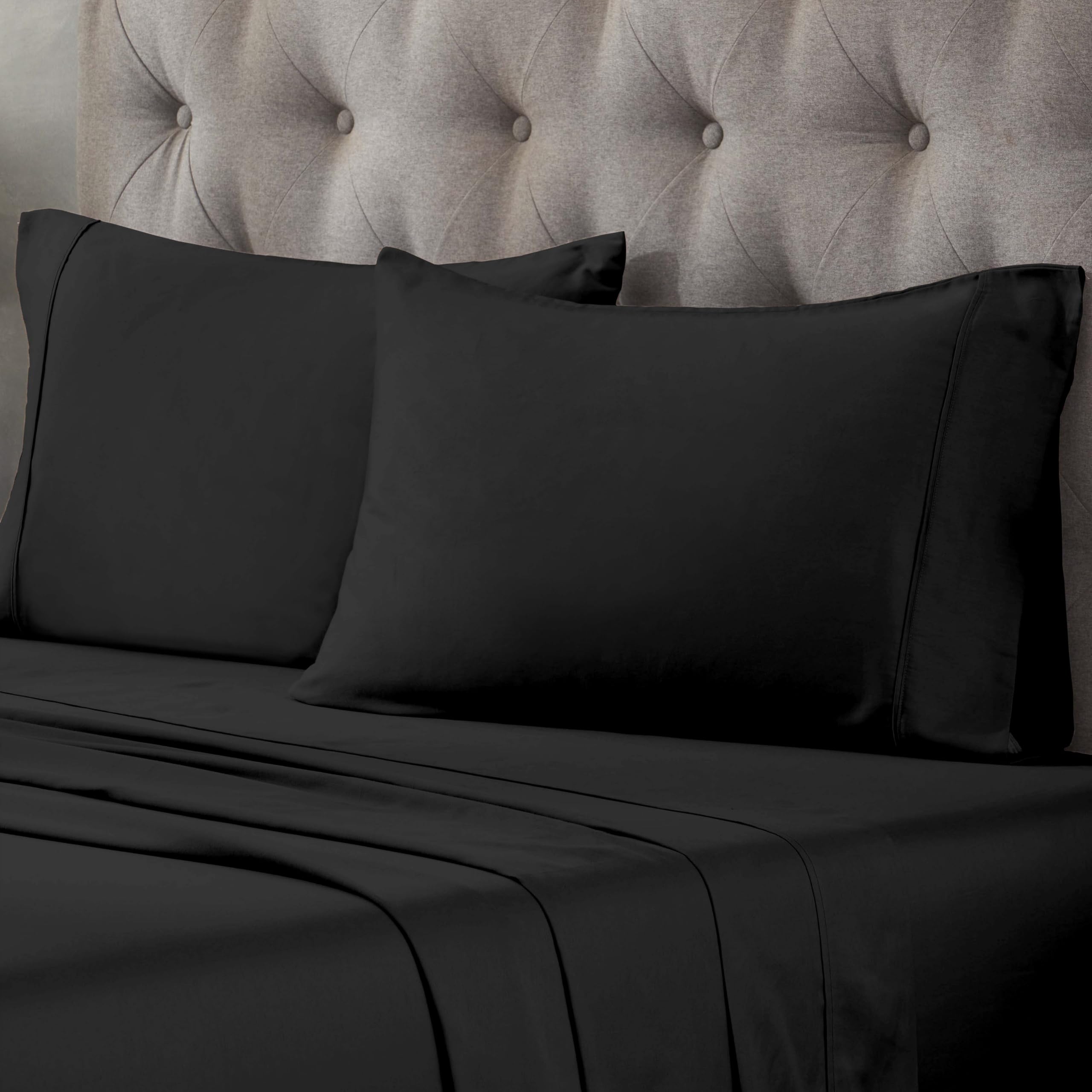 Superior Egyptian Cotton 300 Thread Count Pillowcases, Pillow Cases, Modern, Solid Classic Pillow Case Cover, Ultra-Soft Comfort Basics, Bedding Essentials, Bed Accents, Set of 2, Standard, Coral