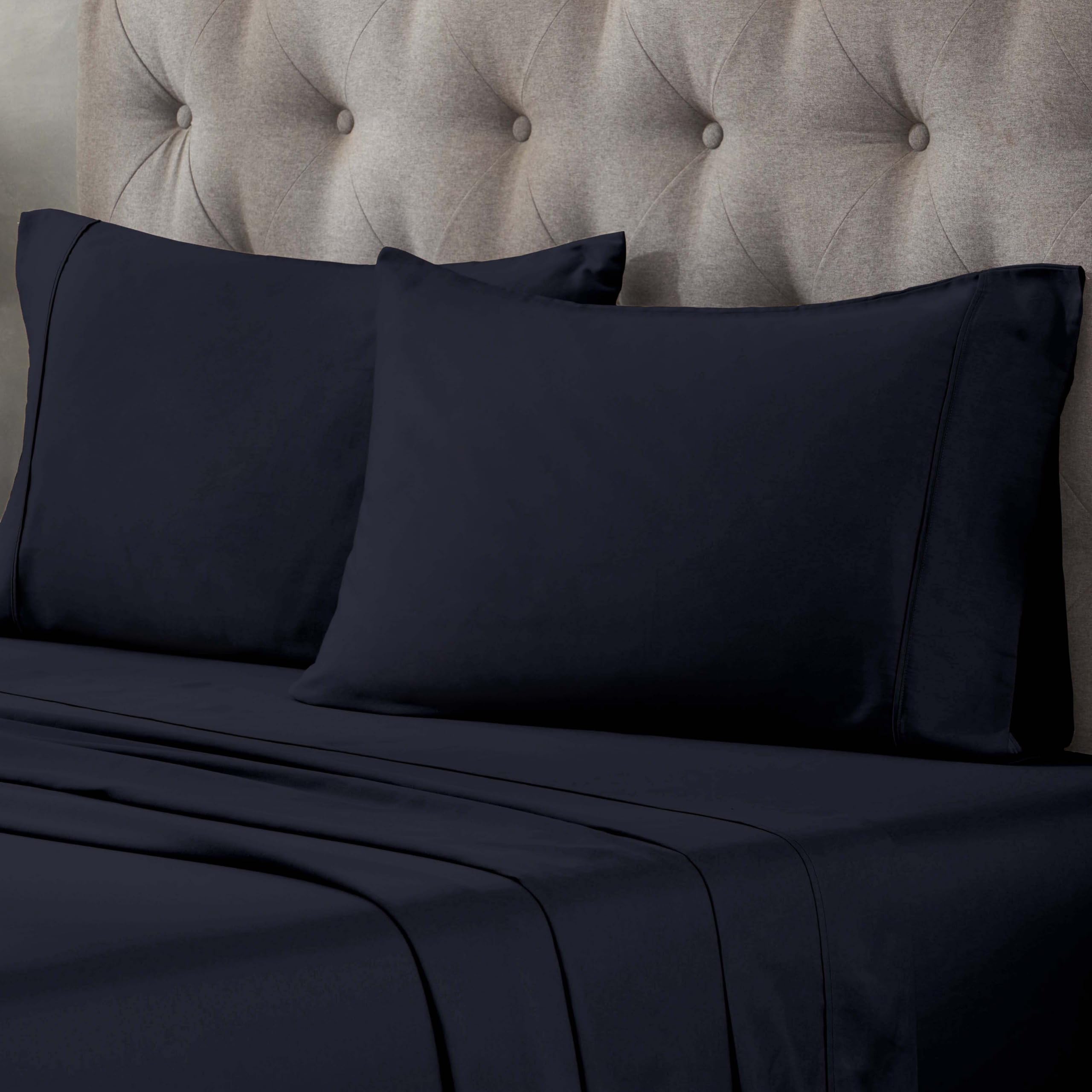 Superior Egyptian Cotton 300 Thread Count Pillowcases, Pillow Cases, Modern, Solid Classic Pillow Case Cover, Ultra-Soft Comfort Basics, Bedding Essentials, Bed Accents, Set of 2, Standard, Coral